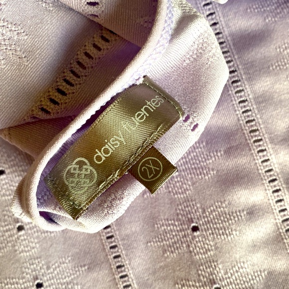 DAISY FUENTES Intimate Pajamas Set Purple Hue Nightie - Picture 8 of 10